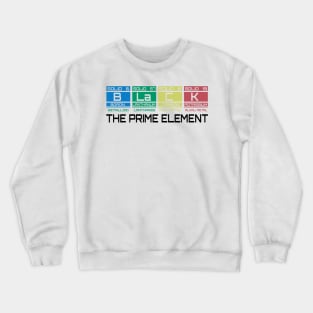 Black The Prime Element Crewneck Sweatshirt